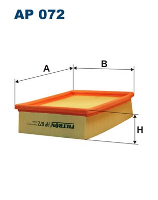 FILTRON AP 072 EAN: 5904608000729.