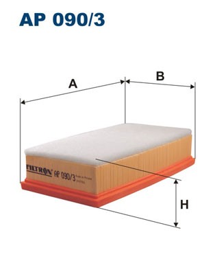 FILTRON AP 090/3 EAN: 5904608040909.