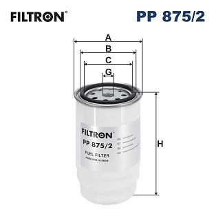 FILTRON PP 875/2 EAN: 5904608038753.