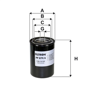 FILTRON PP 879/6 EAN: 5904608078797.