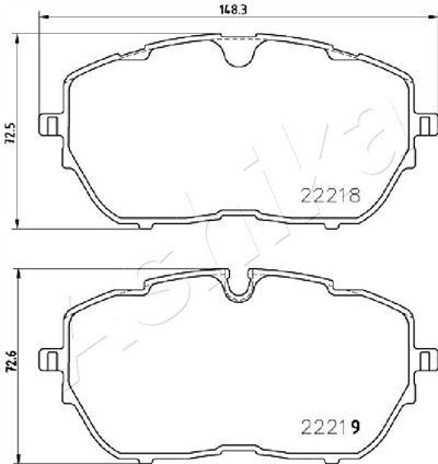 ASHIKA 50-00-0647 EAN: 8052553296678.