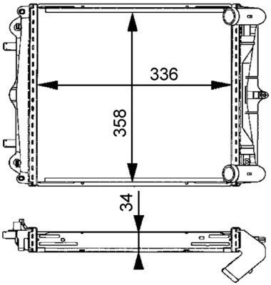 MAHLE ORIGINAL CR 370 000S Číslo výrobce: 376713794. EAN: 4057635084277.