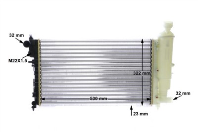 MAHLE ORIGINAL CR 468 000S Číslo výrobce: 8MK 376 716-471. EAN: 4057635085588.