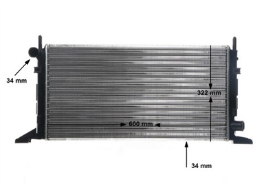 MAHLE ORIGINAL CR 157 000S Číslo výrobce: 8MK 376 706-661. EAN: 4057635081269.