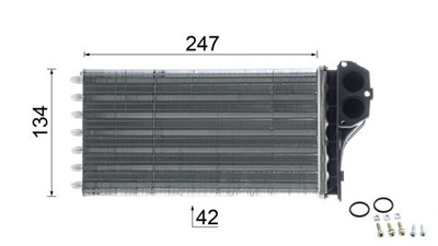 MAHLE ORIGINAL AH 112 000P Číslo výrobce: 351312131. EAN: 4057635046053.