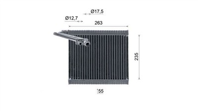 MAHLE ORIGINAL AE 85 000S Číslo výrobce: 72521094. EAN: 4057635187145.