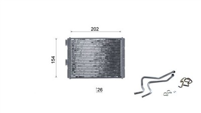 MAHLE ORIGINAL AH 327 000S Číslo výrobce: 72563700.