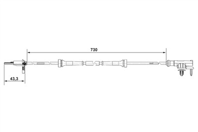 BOSCH 0 265 007 637 Číslo výrobce: DF 11. EAN: 3165143528945.