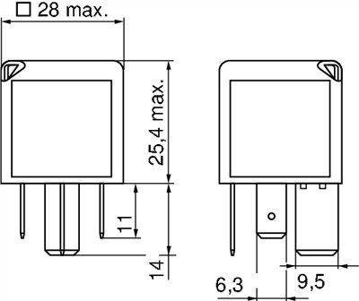 BOSCH 0 986 332 001 Číslo výrobce: V23136-J6-X055. EAN: 3165143407677.