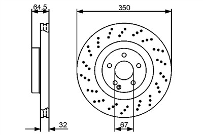 BOSCH 0 986 479 412 Číslo výrobce: BD1306. EAN: 4047024400313.
