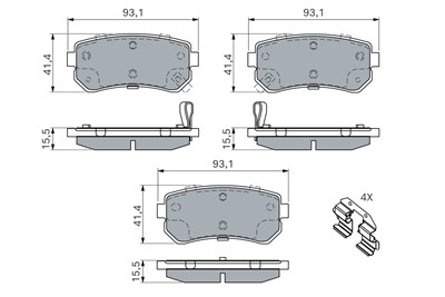 BOSCH 0 986 494 887 Číslo výrobce: BP1875. EAN: 4047026175882.