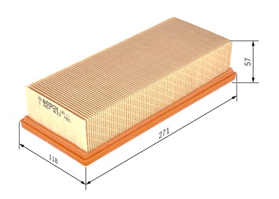 BOSCH 1 457 433 781 Číslo výrobce: S 3781. EAN: 3165141274448.