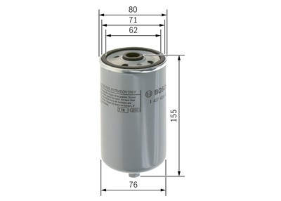 BOSCH 1 457 434 447 Číslo výrobce: N 4447. EAN: 3165143938683.