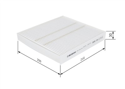 BOSCH 1 987 432 216 Číslo výrobce: M 2216. EAN: 4047024656024.
