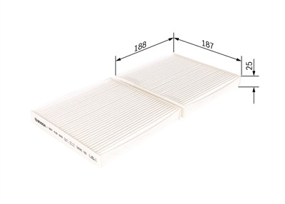 BOSCH 1 987 432 242 Číslo výrobce: M 2242. EAN: 4047024884595.