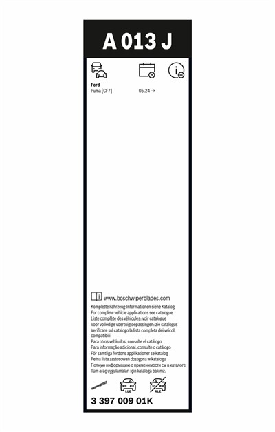 BOSCH 3 397 009 01K Číslo výrobce: A 013 J.