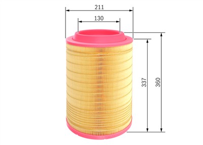 BOSCH F 026 400 245 Číslo výrobce: S 0245. EAN: 4047024902756.