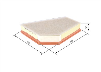 BOSCH F 026 400 255 Číslo výrobce: S 0255. EAN: 4047024902855.