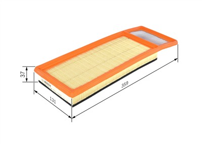 BOSCH F 026 400 346 Číslo výrobce: S 0346. EAN: 4047025243858.
