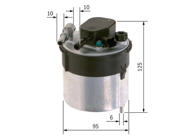 BOSCH F 026 402 204 Číslo výrobce: N 2204. EAN: 4047026156041.