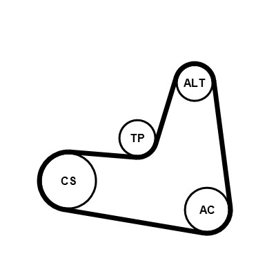 CONTITECH 6PK1120K2 Číslo výrobce: 6PK1120. EAN: 4010858994341.