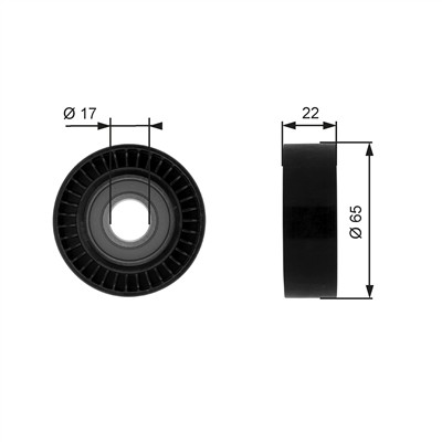 GATES T36257 Číslo výrobce: 7803-21357. EAN: 5414465783173.
