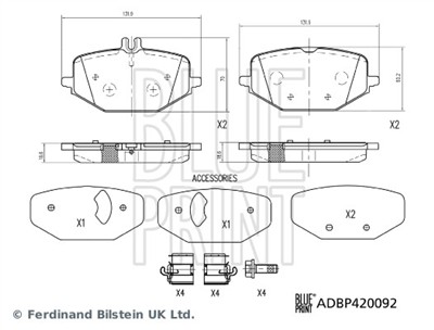 BLUE PRINT ADBP420092 Číslo výrobce: 22723. EAN: 5057746316525.