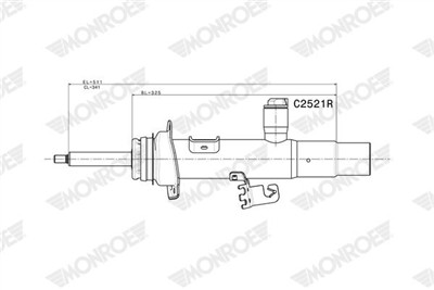 MONROE C2521R EAN: 5412096772320.