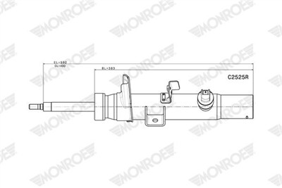 MONROE C2525R EAN: 5412096772375.