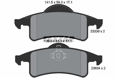 TEXTAR 2333901 Číslo výrobce: 23339. EAN: 4019722248238.