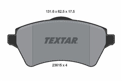 TEXTAR 2361501 Číslo výrobce: 23615. EAN: 4019722246135.