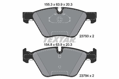 TEXTAR 2379301 Číslo výrobce: 23793. EAN: 4019722260001.