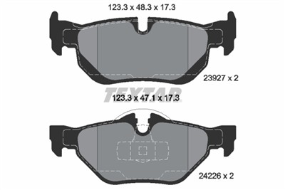 TEXTAR 2392701 Číslo výrobce: 23926. EAN: 4019722276736.