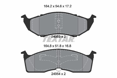 TEXTAR 2495301 Číslo výrobce: 24953. EAN: 4019722402692.