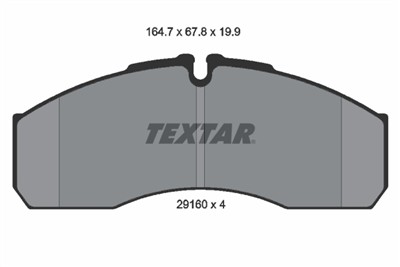 TEXTAR 2916002 Číslo výrobce: 29160. EAN: 4019722268298.