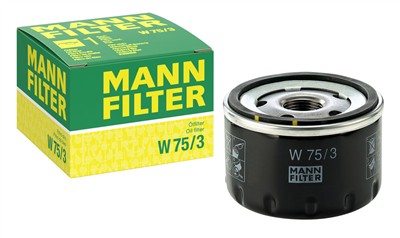 MANN-FILTER W 75/3 EAN: 4011558728809.