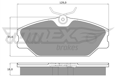 TOMEX Brakes TX 10-771 Číslo výrobce: 10-771. EAN: 5906485555347.