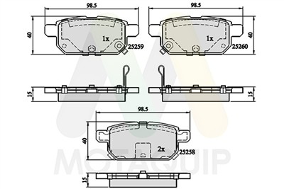 MOTAQUIP LVXL1753 EAN: 5056462421681.