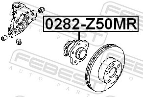 FEBEST 0282-Z50MR EAN: 4056111040493.