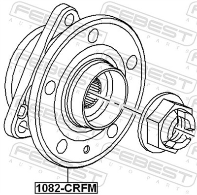 FEBEST 1082-CRFM EAN: 4056111077536.