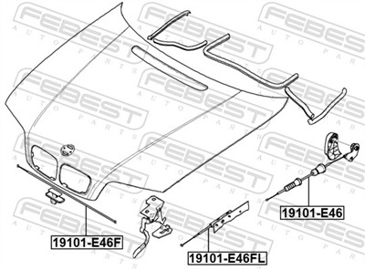FEBEST 19101-E46 EAN: 4056111143859.
