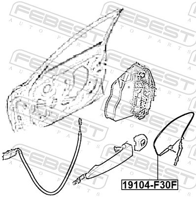 FEBEST 19104-F30F EAN: 4056111155821.