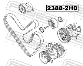 FEBEST 2388-2H0 EAN: 4056111147284.