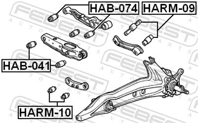 FEBEST HAB-041 EAN: 4056111002415.