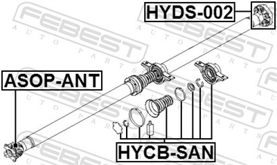 FEBEST HYCB-SAN EAN: 4056111066028.