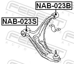 FEBEST NAB-023B EAN: 4056111000824.