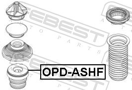 FEBEST OPD-ASHF EAN: 4056111055442.