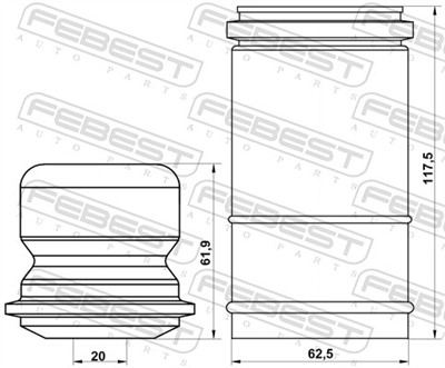 FEBEST VLSHB-S40F-KIT EAN: 4056111146508.