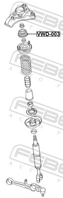 FEBEST VWD-003 EAN: 4056111152868.