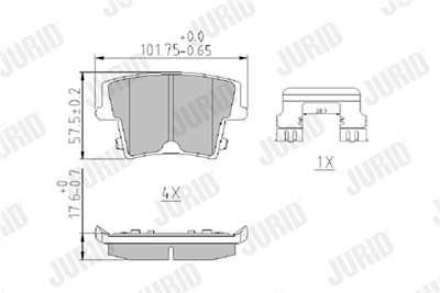 JURID 573684J Číslo výrobce: 24163. EAN: 4060426401986.